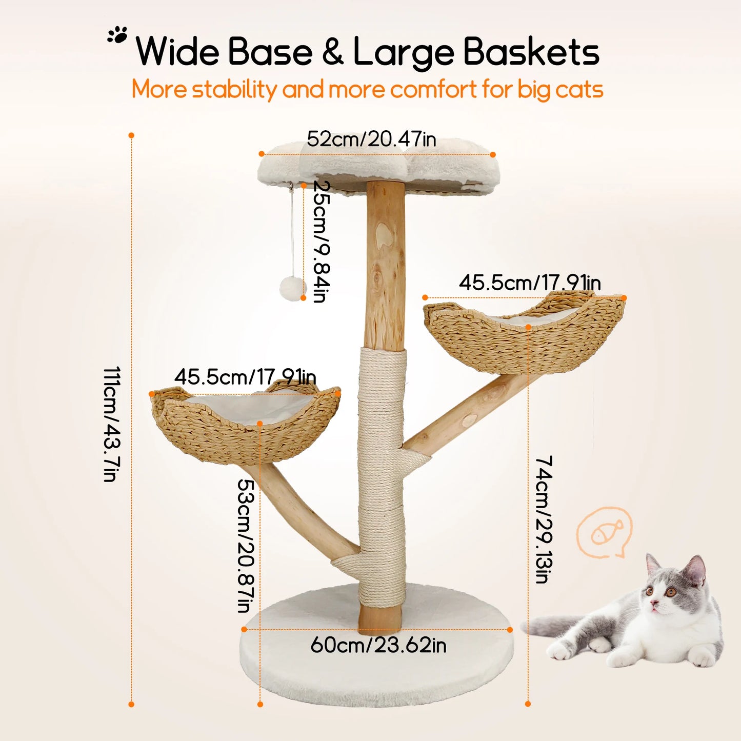 Cat Tree Tower Condo