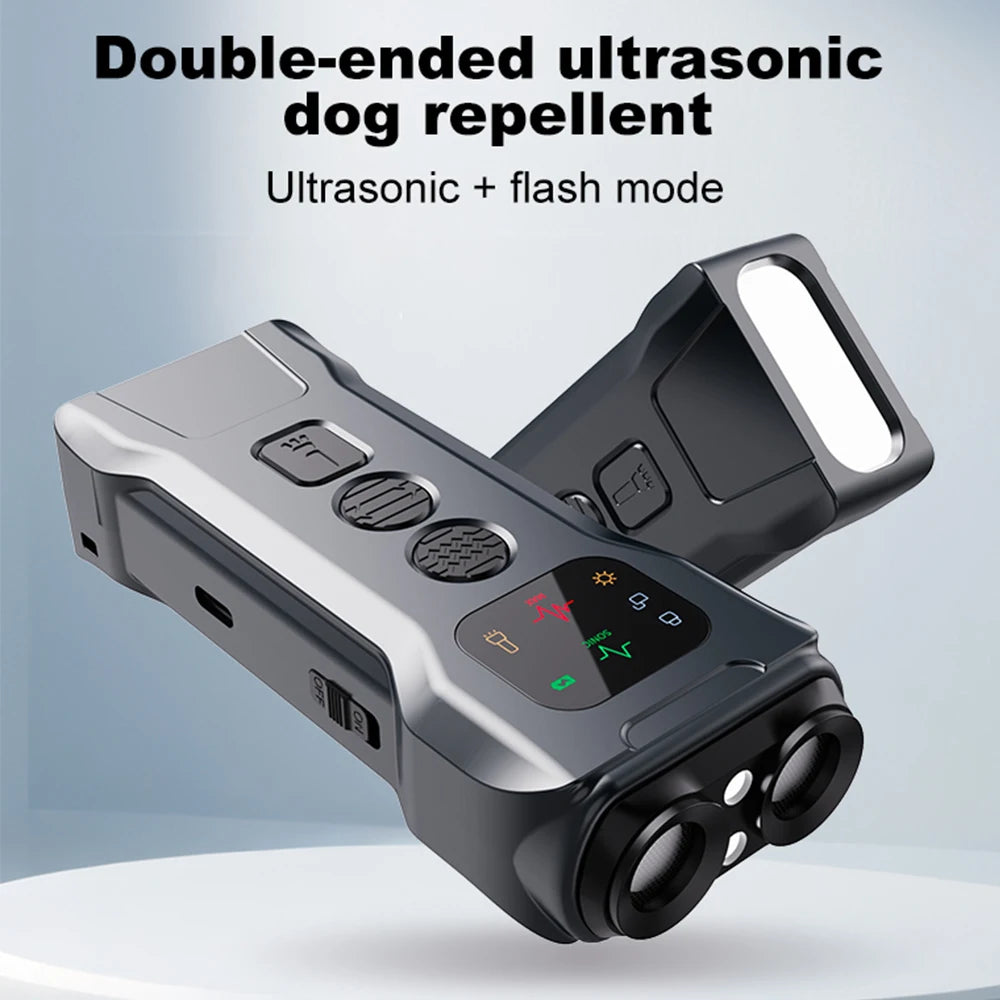 Ultrasonic Dog Repeller Double/Three Head LED
