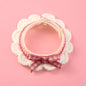 Cute Bow-knot Hand-knitted Saliva Towel