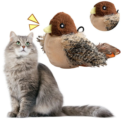 Interactive Cat Toys Flapping Bird Cat Toy