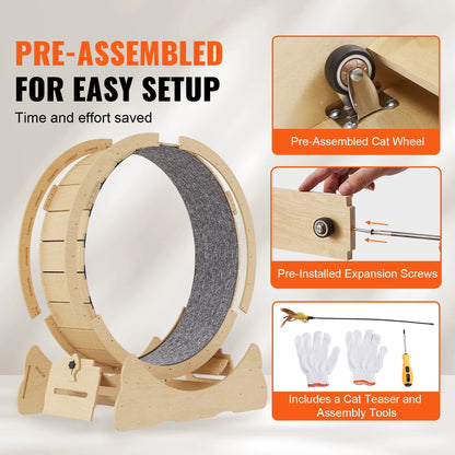 SucceBuy Cat Exercise Wheel