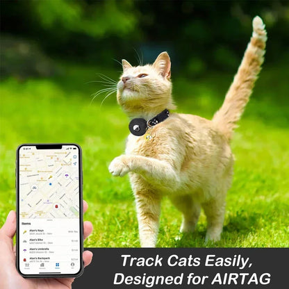 Apple Tag Pet Collar with AirTag Holder
