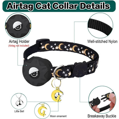 Apple Tag Pet Collar with AirTag Holder