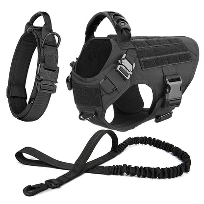 Large Dog Harness And Leash Set Pet German