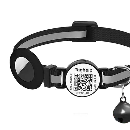 For Airtag Cat Collar Breakaway Kitten Collar