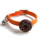 Cute Pet Cat Collar Elastic Strap Safety with Bell