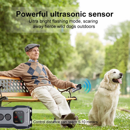 Ultrasonic Dog Repeller Double/Three Head LED