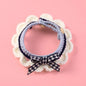 Cute Bow-knot Hand-knitted Saliva Towel