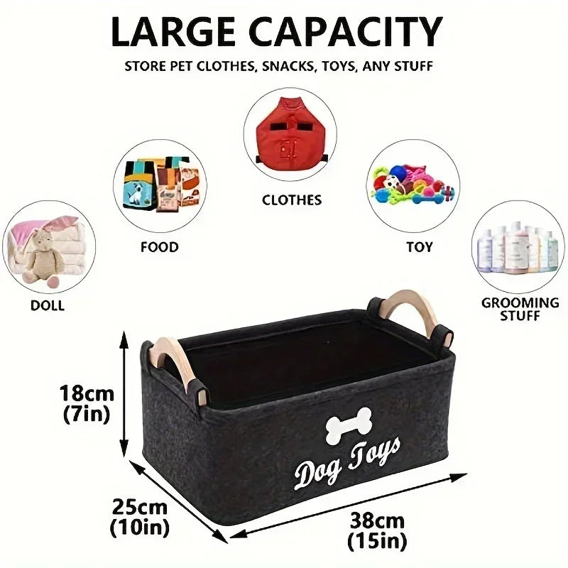 Pet Felt Storage Box