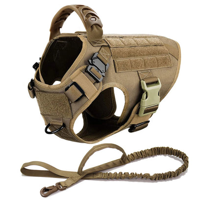 Large Dog Harness And Leash Set Pet German
