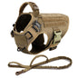 Large Dog Harness And Leash Set Pet German