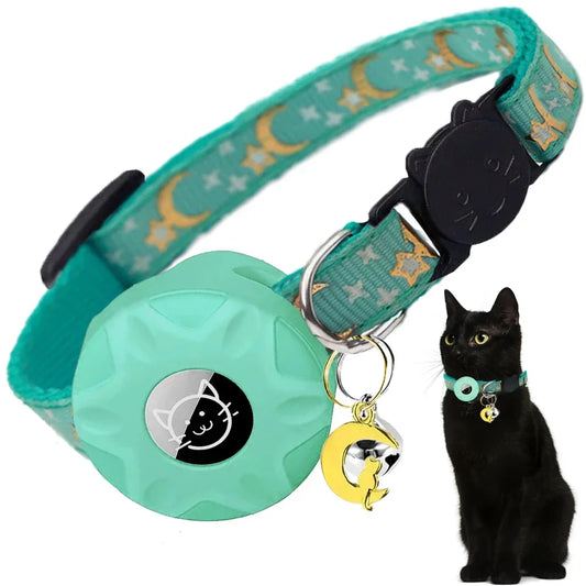 Apple Tag Pet Collar with AirTag Holder