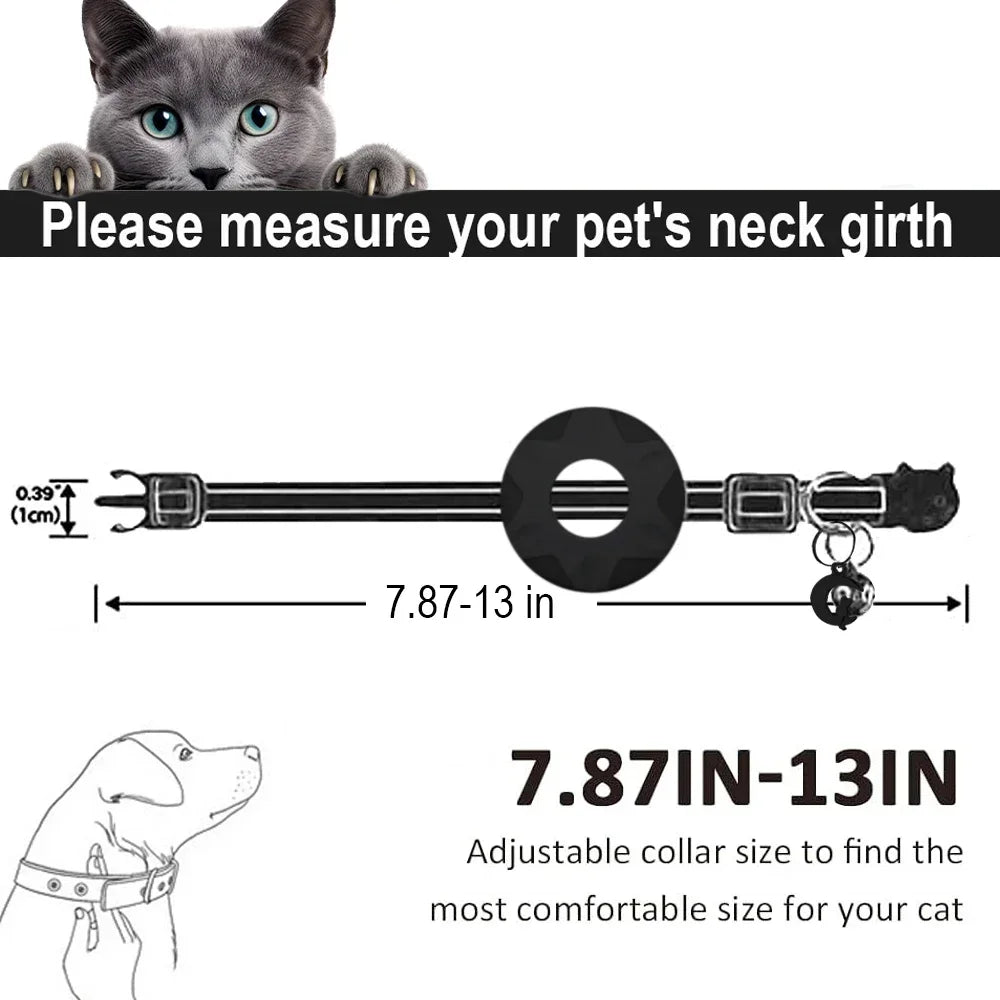 Apple Tag Pet Collar with AirTag Holder