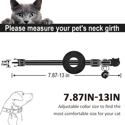 Apple Tag Pet Collar with AirTag Holder