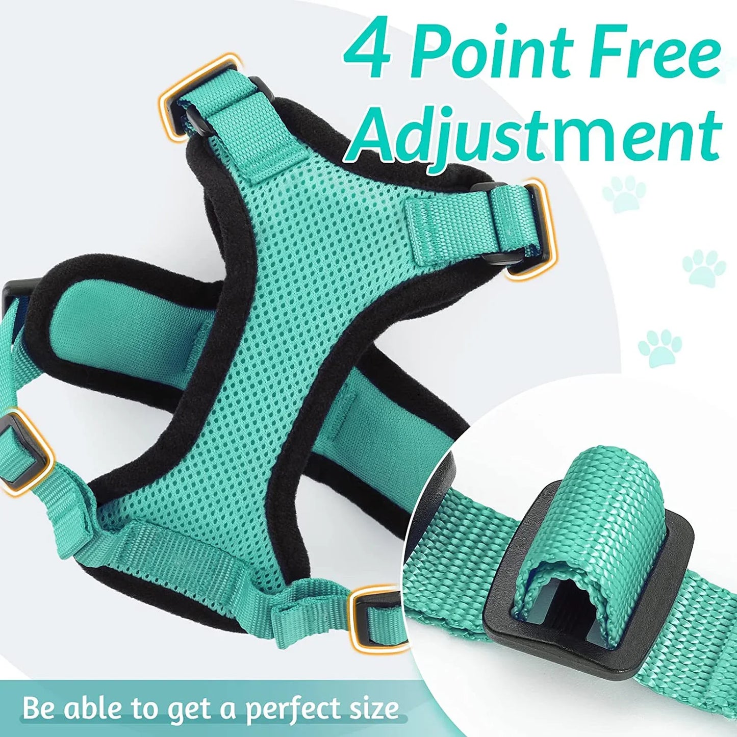 Cat Harness and Leash for Walking,