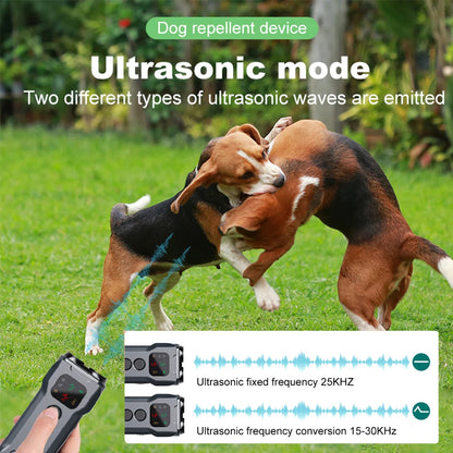 Ultrasonic Dog Repeller Double/Three Head LED