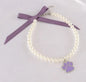 Bow Necklace with Sole Pendant