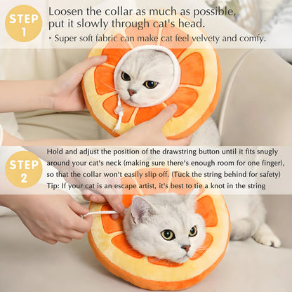 Adjustable Cat Cone Collar