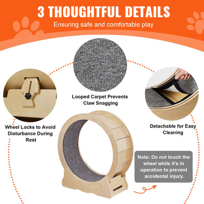 SucceBuy Cat Exercise Wheel