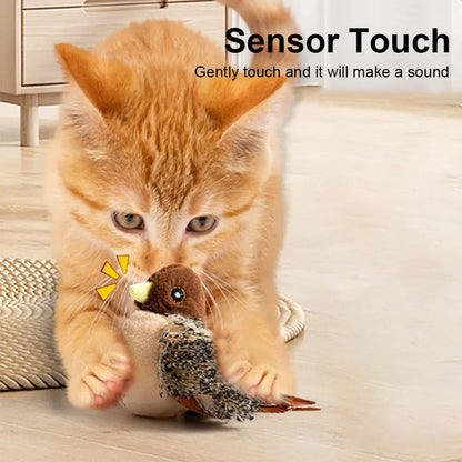 Interactive Cat Toys Flapping Bird Cat Toy