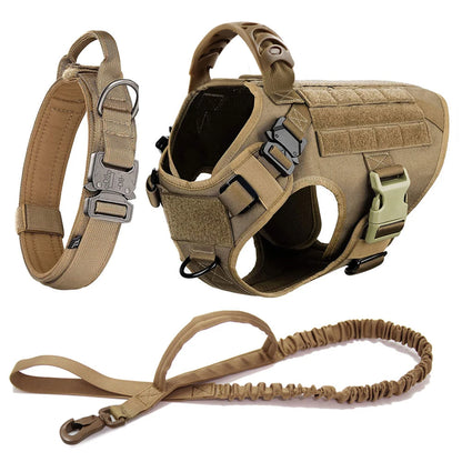 Large Dog Harness And Leash Set Pet German