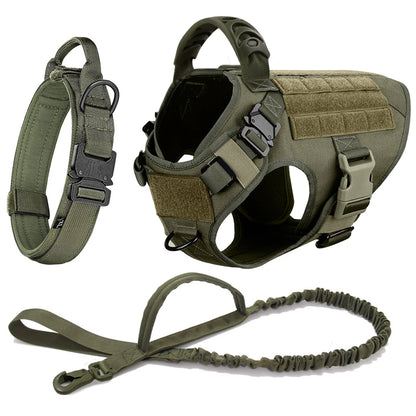 Large Dog Harness And Leash Set Pet German