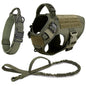 Large Dog Harness And Leash Set Pet German